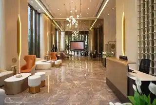 Grand Entrance Lobby at Vedshree Felix Imperial